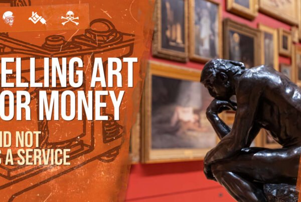 Selling art for Money
